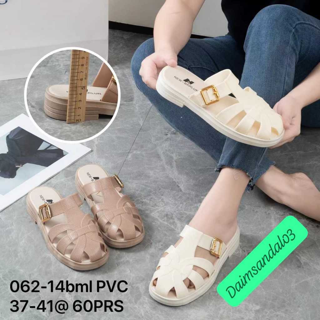 Jual Sandal Jelly Wanita anti slip model trendy/Sendal Slip On HYS 062 ...