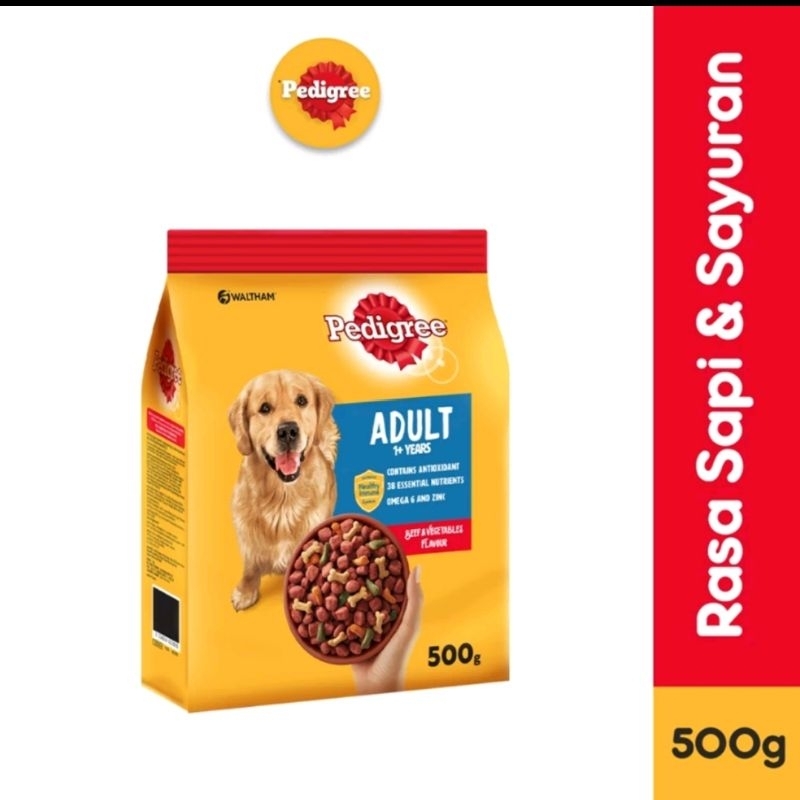 Jual Promo Pedigree ADULT ukuran 500g Shopee Indonesia