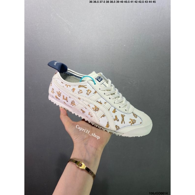Jual Sepatu Onitsuka Mexico 66 Logo Mini Tiger Free Kaos Kaki