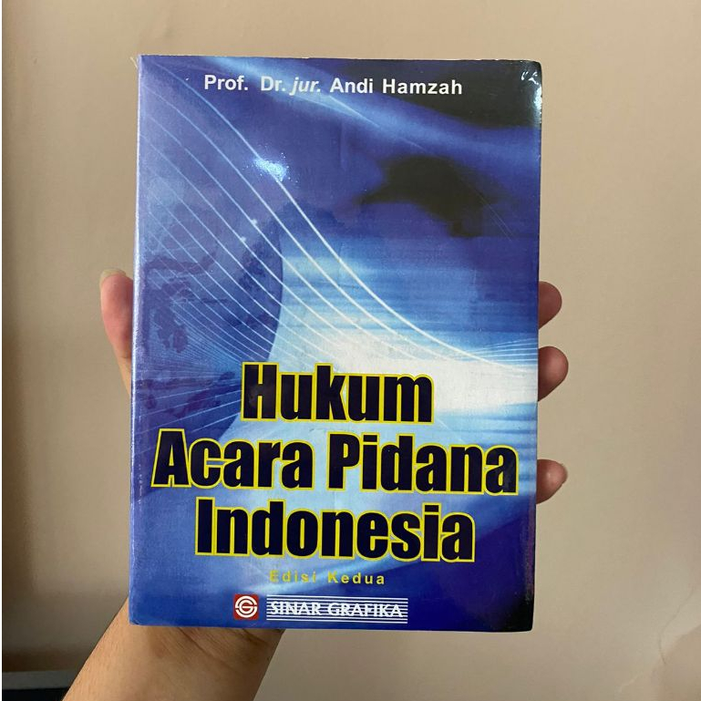 Jual BUKU Hukum Acara Pidana Indonesia (Edisi 2 ) By Andi Hamzah ...