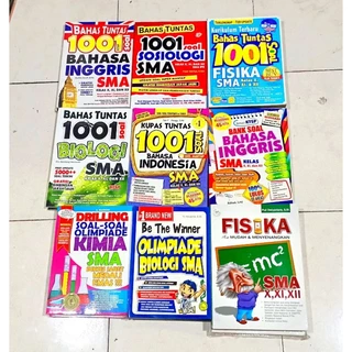 BUKU OBRAL SUPER MURAH - Buku LATIHAN SOAL SMA SMK MATEMATIKA / BIOLOGI / FISIKA / KIMIA / EKONOMI / GEOGRAFI / IPS / SOAL SOAL SMA SMK