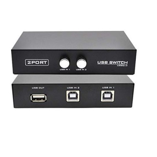 Jual Usb data switch printer nyk 2 port manual sharing data usb 2 ...