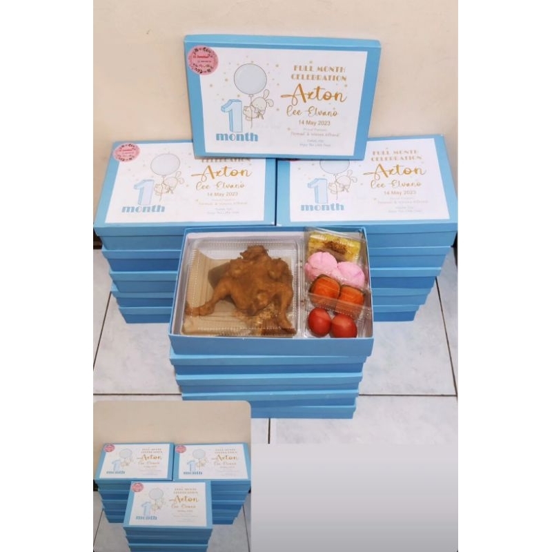 Jual Hampers manyue ayam kampung bayi satu bulan/manyue set/bingkisan ...