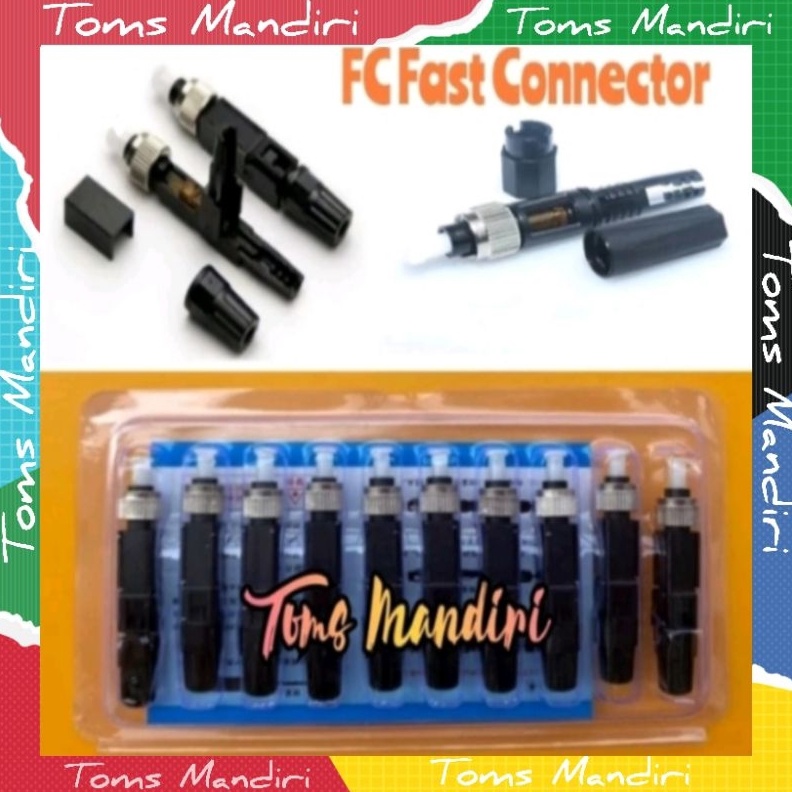 Jual MALL Fast Connector FC APC CATV FTTH FO Fiber Optic Optik | Shopee ...