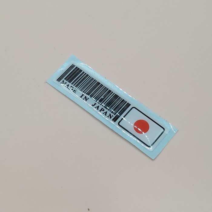 Jual STICKER MADE IN JAPAN STIKER TIMBUL JEPANG BARCODE | Shopee Indonesia