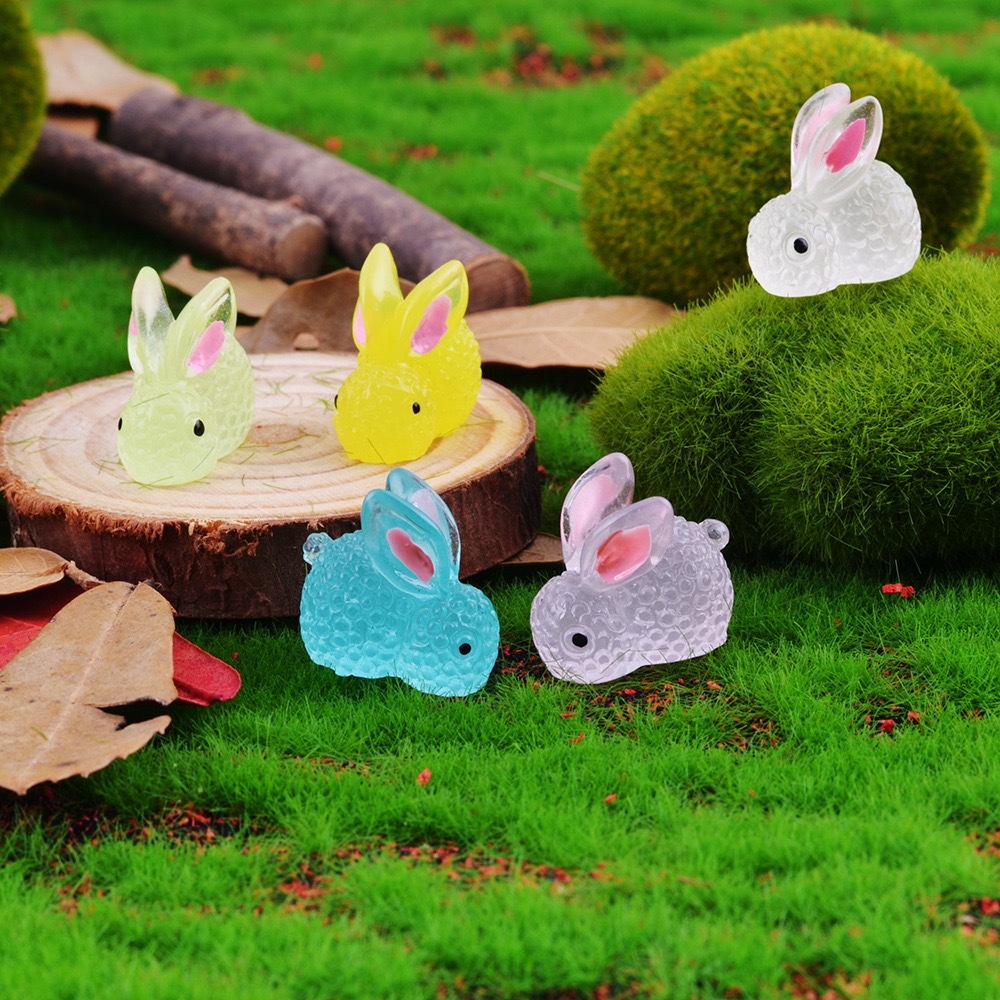 Glow in the Dark Miniatuur Feeëntuin Accessoires   Dieren en Figuren