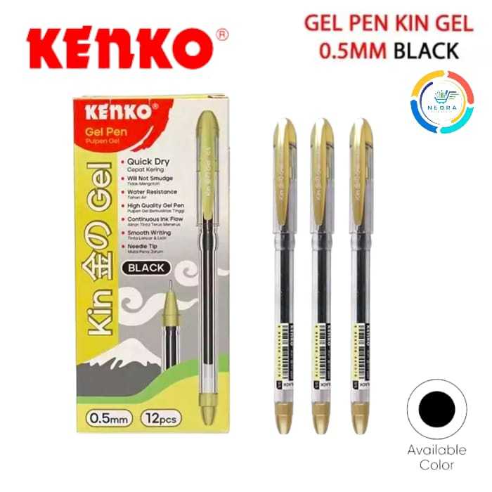 Jual Kenko Gel Pen Kin Gel 0.5mm | @1Pcs | Shopee Indonesia