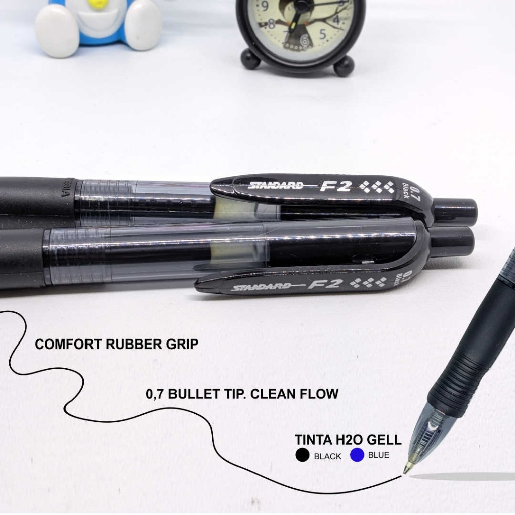 Standard - Pulpen F2 0.7 ( Alat Tulis / Pen / Ballpoint / Pena ) (8)