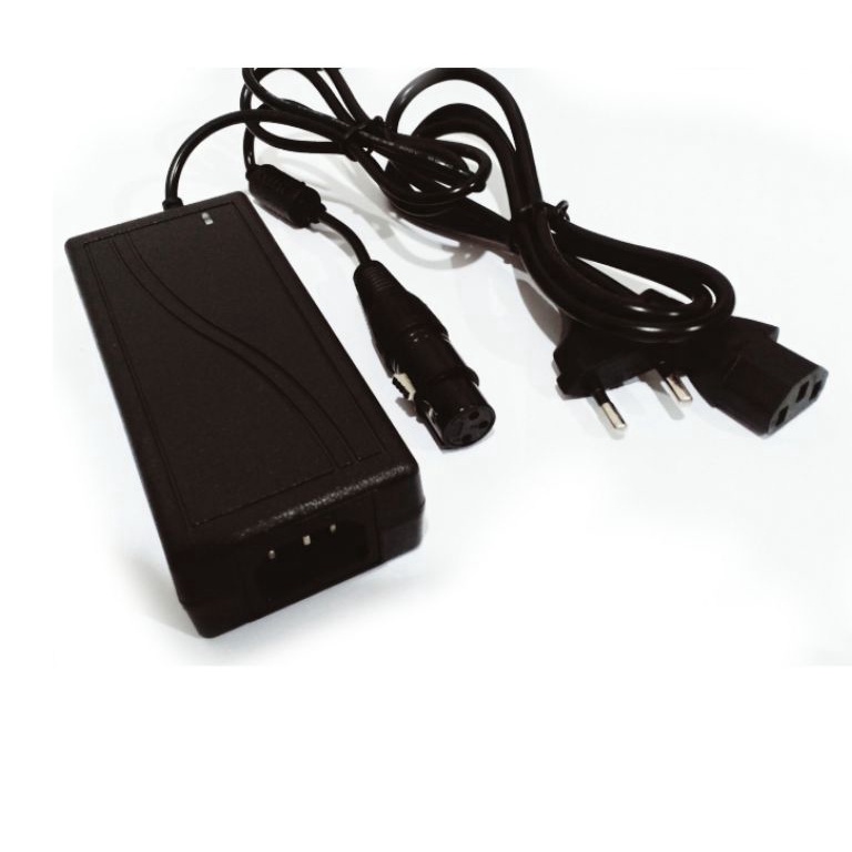 Jual Sedia skuter listrik adaptor 24v 5A 3 pin xlr canon female male ...