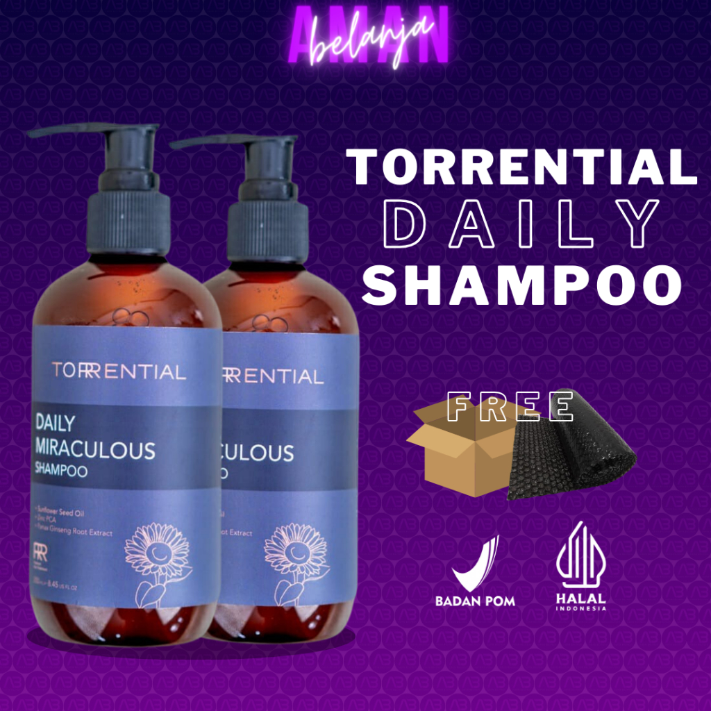 Jual TORRENTIAL SHAMPOO ANTI KETOMBE BERGARANSI - Daily Miraculous