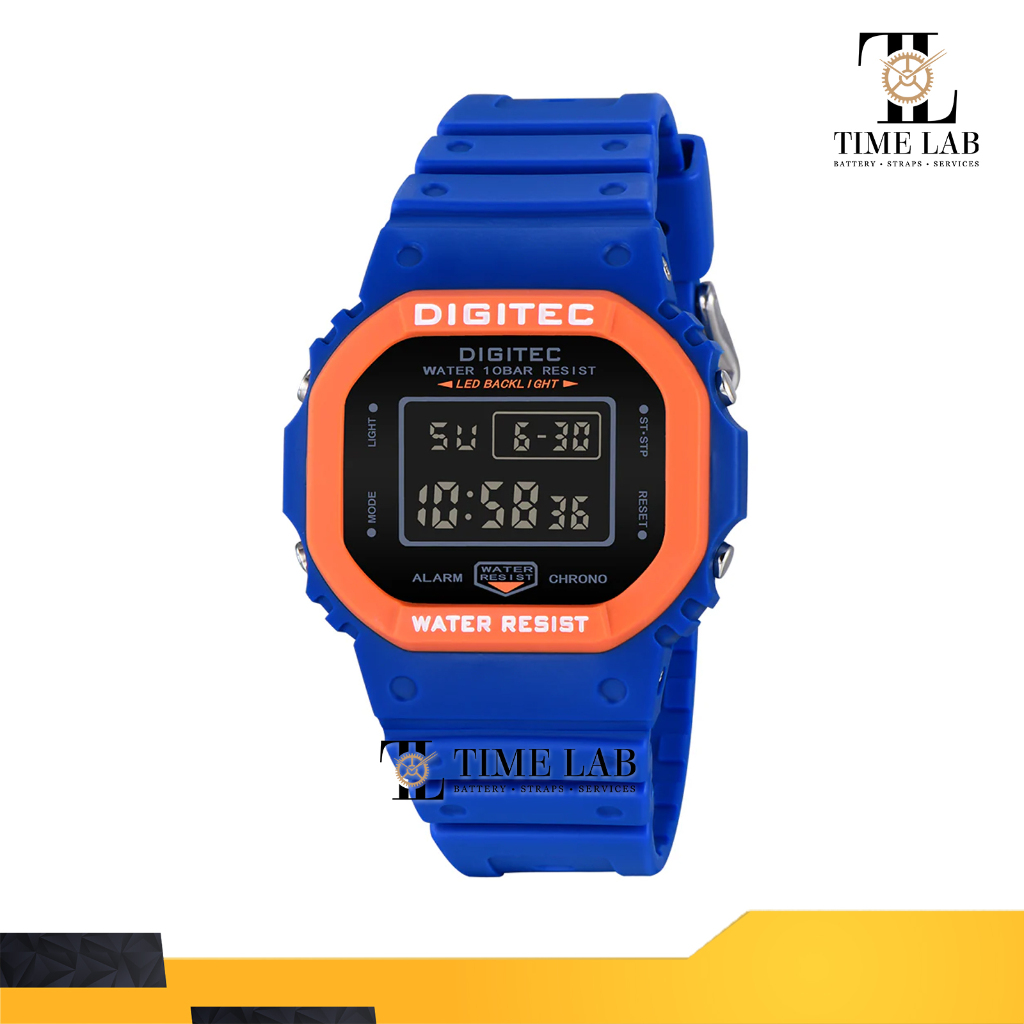 Jual JAM TANGAN PRIA DIGITEC MDG-6024T / MDG 6024 DIGITAL 100 
