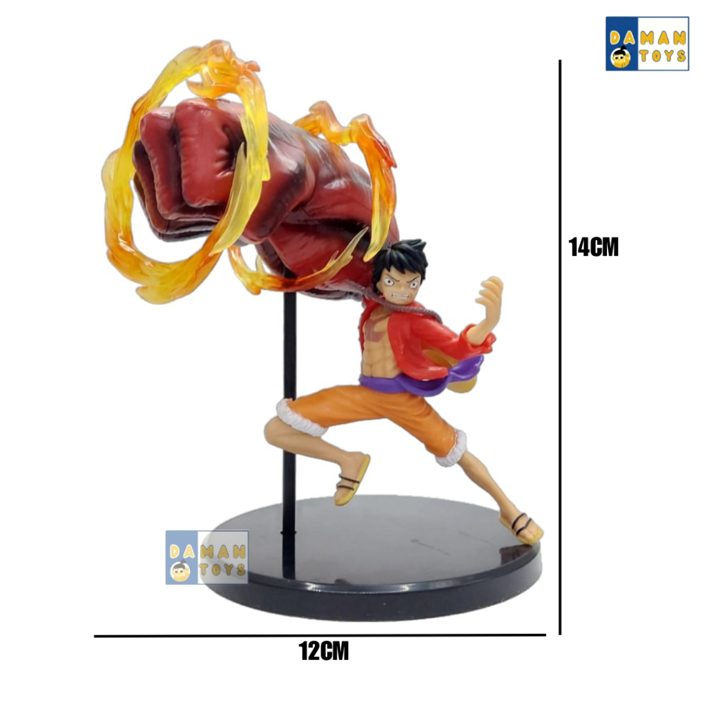 Jual One Piece Action Figure Monkey D luffy Gear 4 & 5 Bajrang Gomu ...