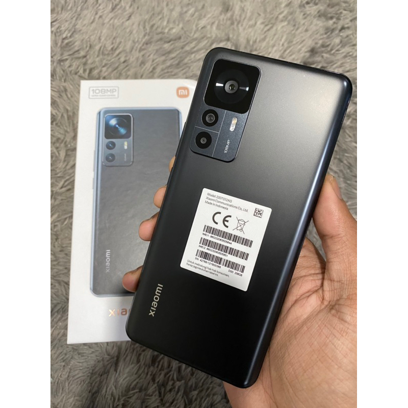 Jual Xiaomi 12T 5G 8/256 Second Mulus Like New Garansi Resmi Maret 2025
