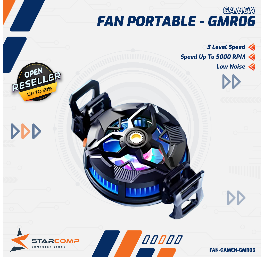 Jual Gamen GMR06 Radiator Fan Cooler HP Heatsink Magnetic Semiconductor ...