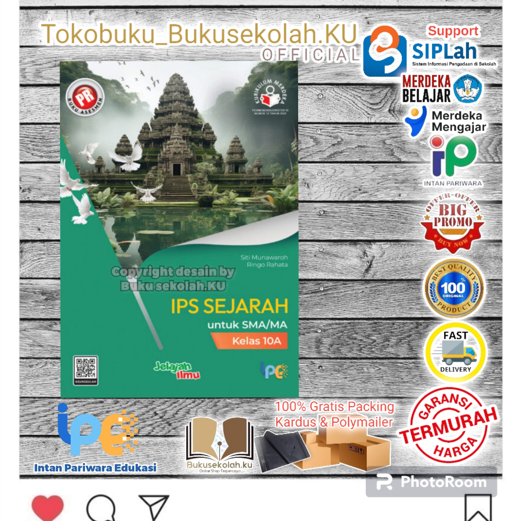 Jual Diskon Buku Pr Interaktif Kurikulum Merdeka Ips Sejarah Kelas