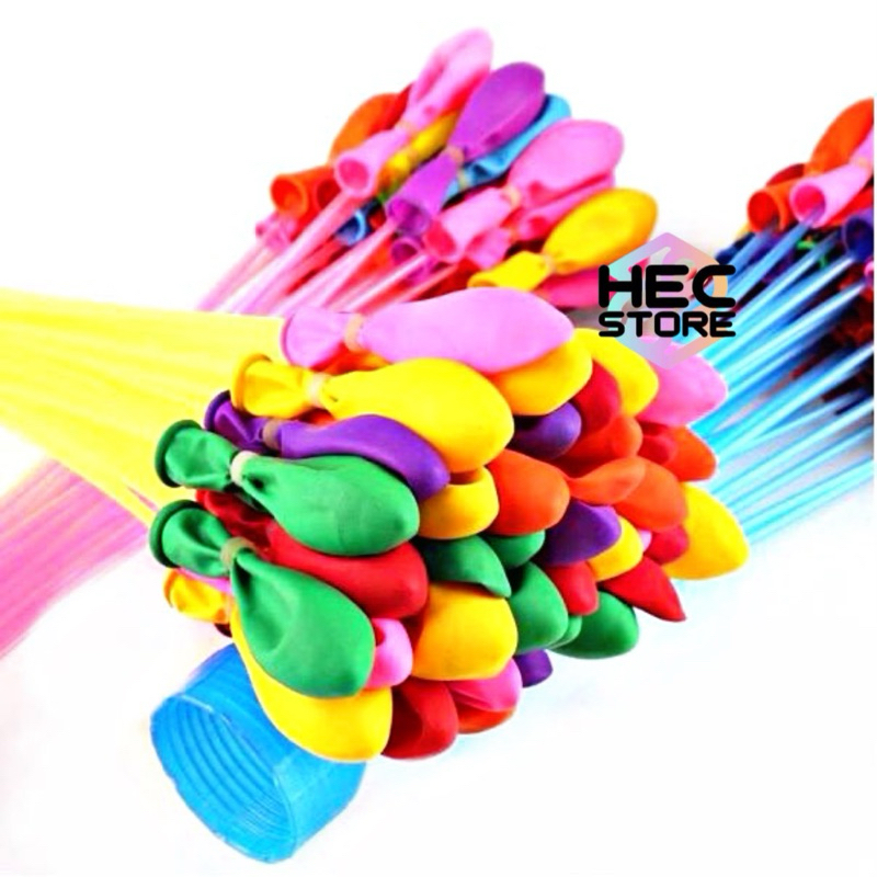 Jual BALON AIR 1 PACK ISI 111 PCS MAGIC BUNCH WATER BALLOON | WATER ...