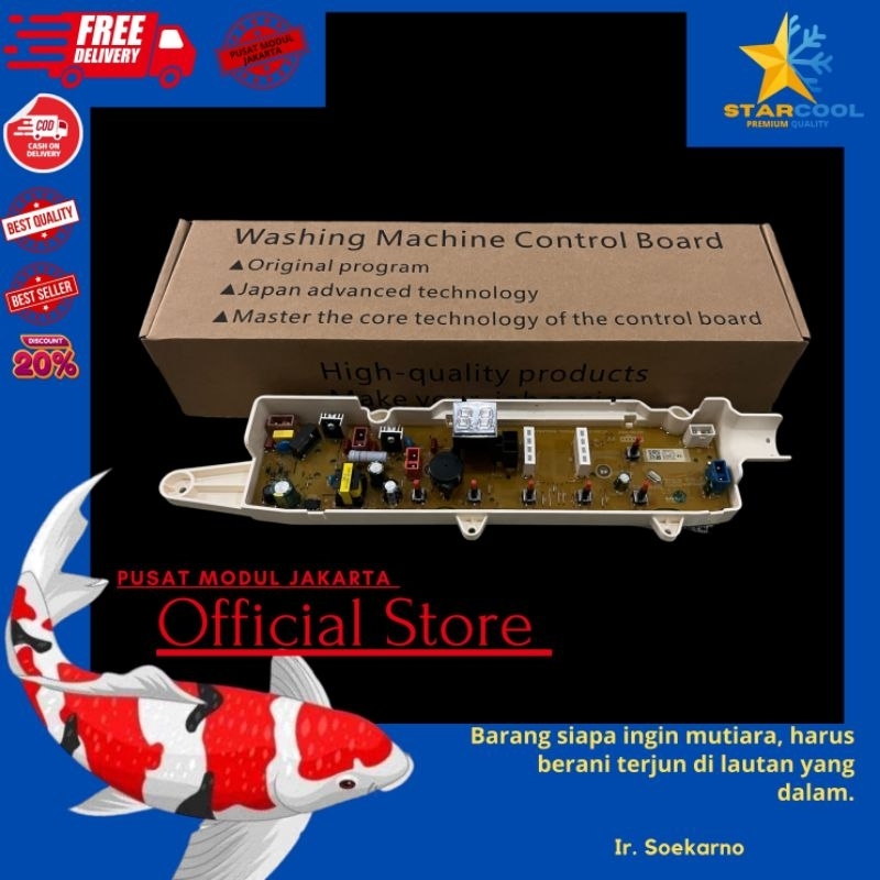 Jual SHARP ES-F950P-GY, Modul pcb mesin cuci Top Loading | Shopee Indonesia