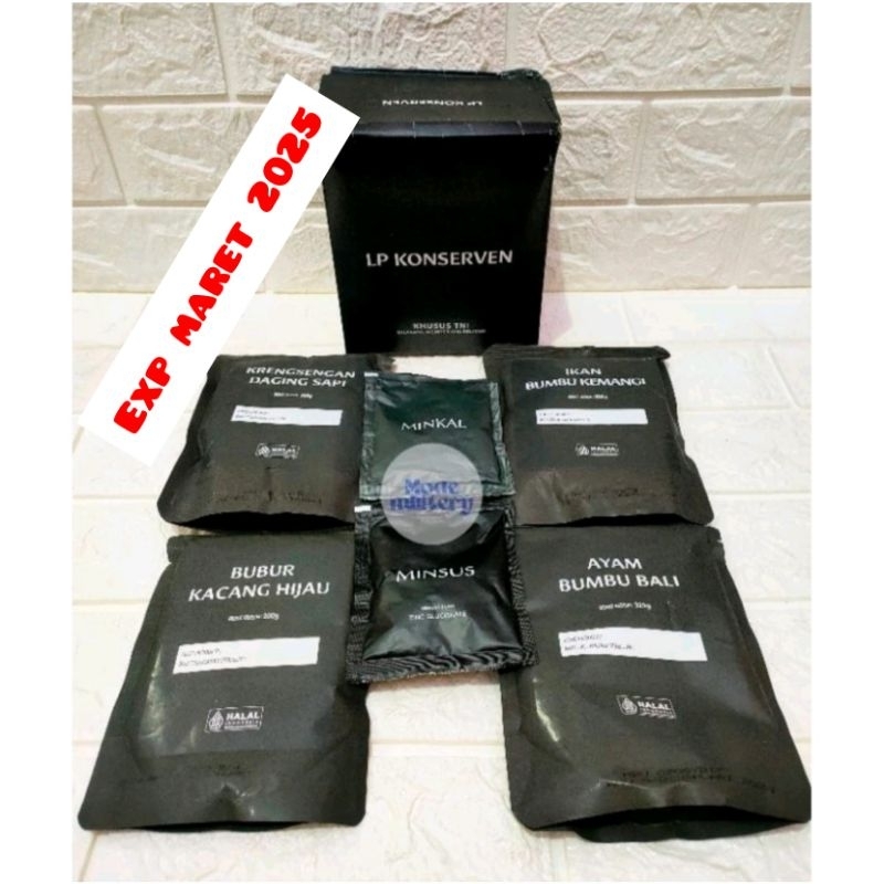 Jual Ransum TNI LP konserven makanan TNI PROMO | Shopee Indonesia