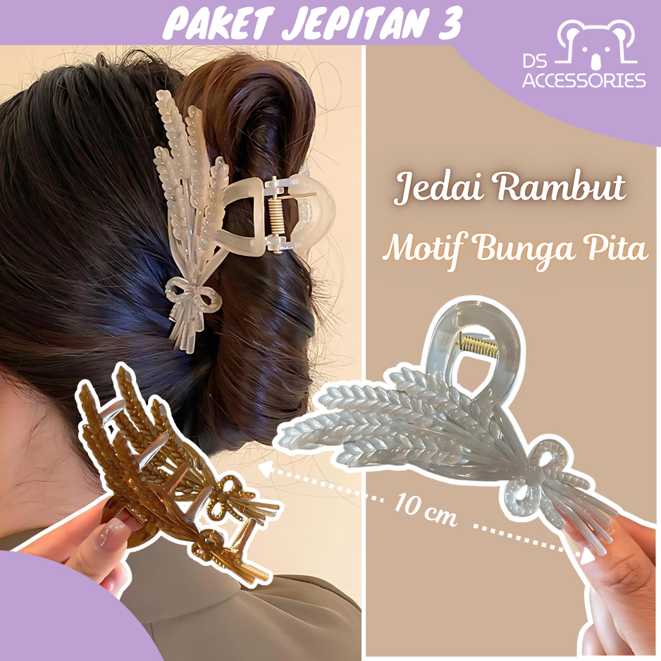 Jual Jedai Rambut Korea Wanita isi 80pcs Jepitan Rambut Kekinian Jepit ...