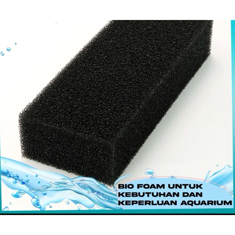 Jual Kapas Busa Bio Foam Filter Aquarium Aquascape Ukuran X X Cm Shopee Indonesia