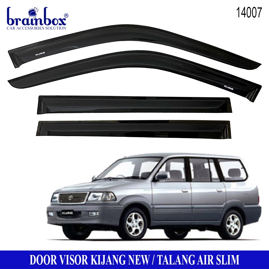 Jual Talang Air Slim Toyota Kijang New Door Visor Sun Visor Shopee Indonesia