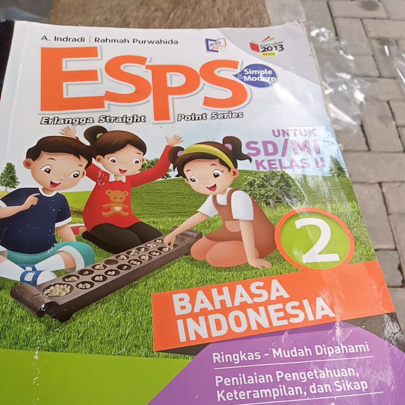 Jual buku esps bahasa Indonesia kelas 2 SD penerbit Erlangga | Shopee ...