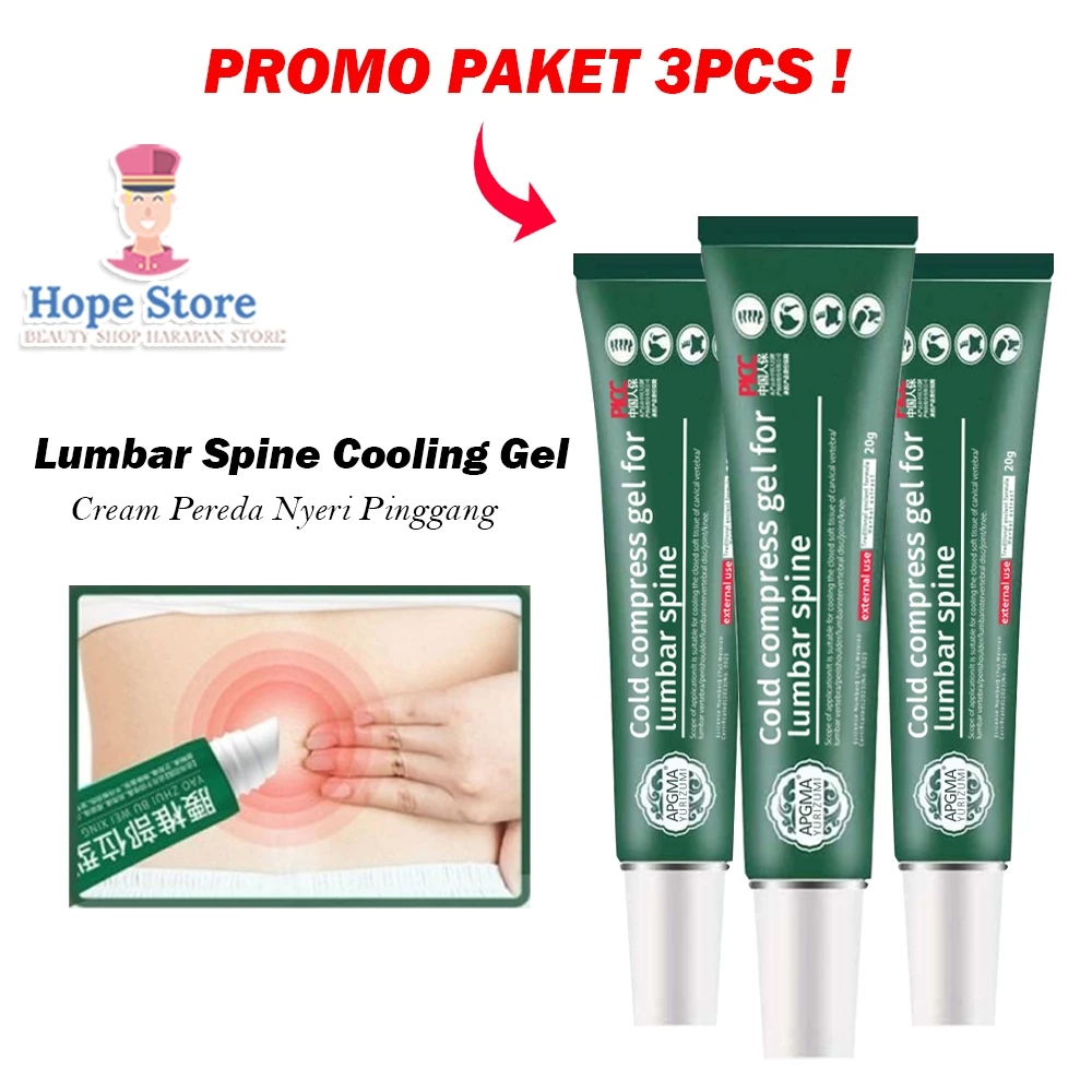 ISI 3PCS ! Cream Salep Lumbar Sakit Punggung Belakang Obat Pereda Nyeri Tulang | AutoStock