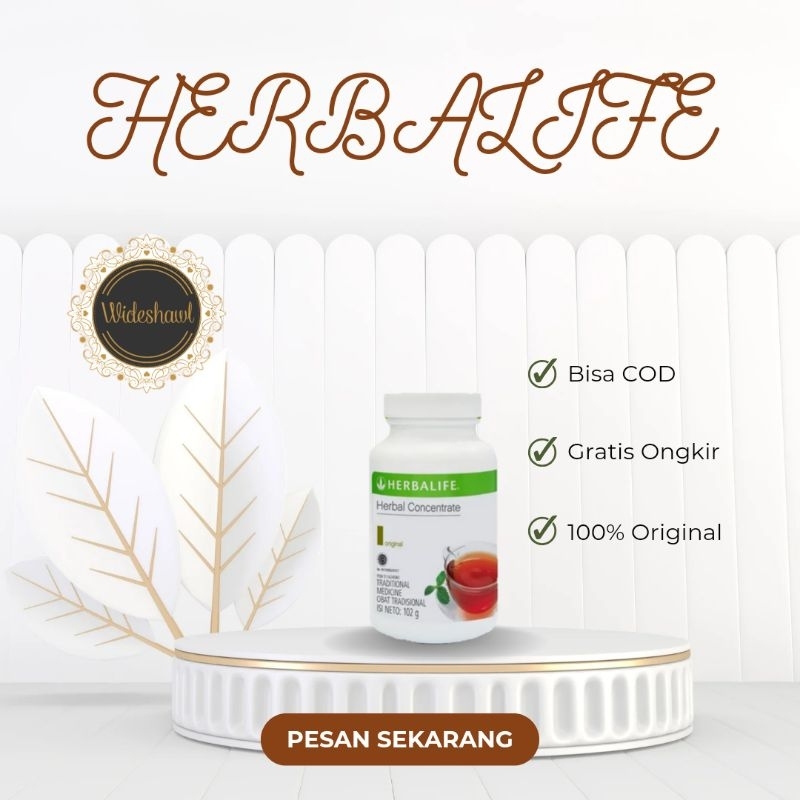 Jual HERBALIFE TEA - HERBAL CONCENTERATE - PEMBAKAR LEMAK DAN KALORI ...