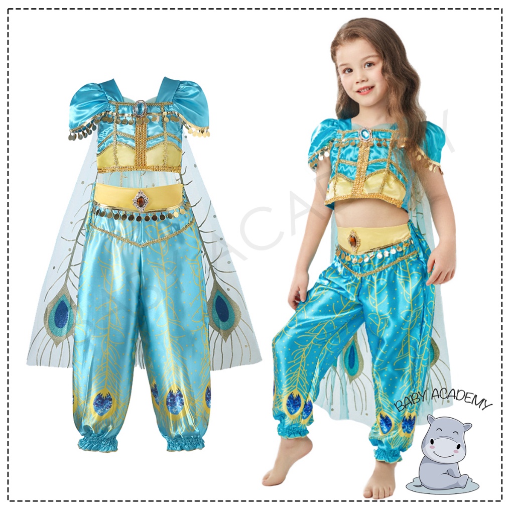 Jual PRODUCT HOT Kostum Birthday Dress Anak Princess Jasmine Aladdin ...