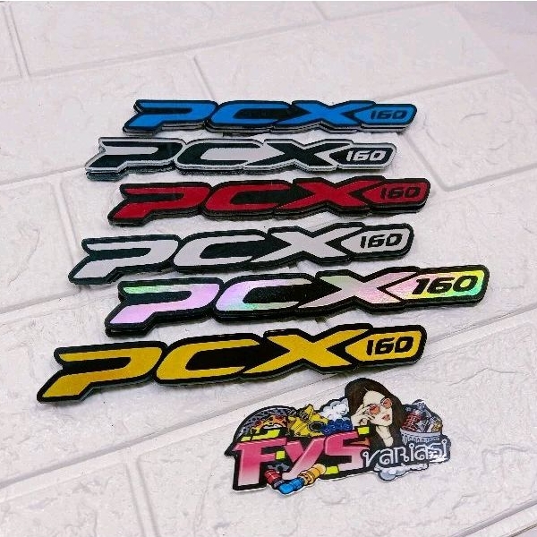 Jual Emblem Honda PCX 160 Logo 3D Emblem Timbul PCX160 Akrilik Acrylic ...