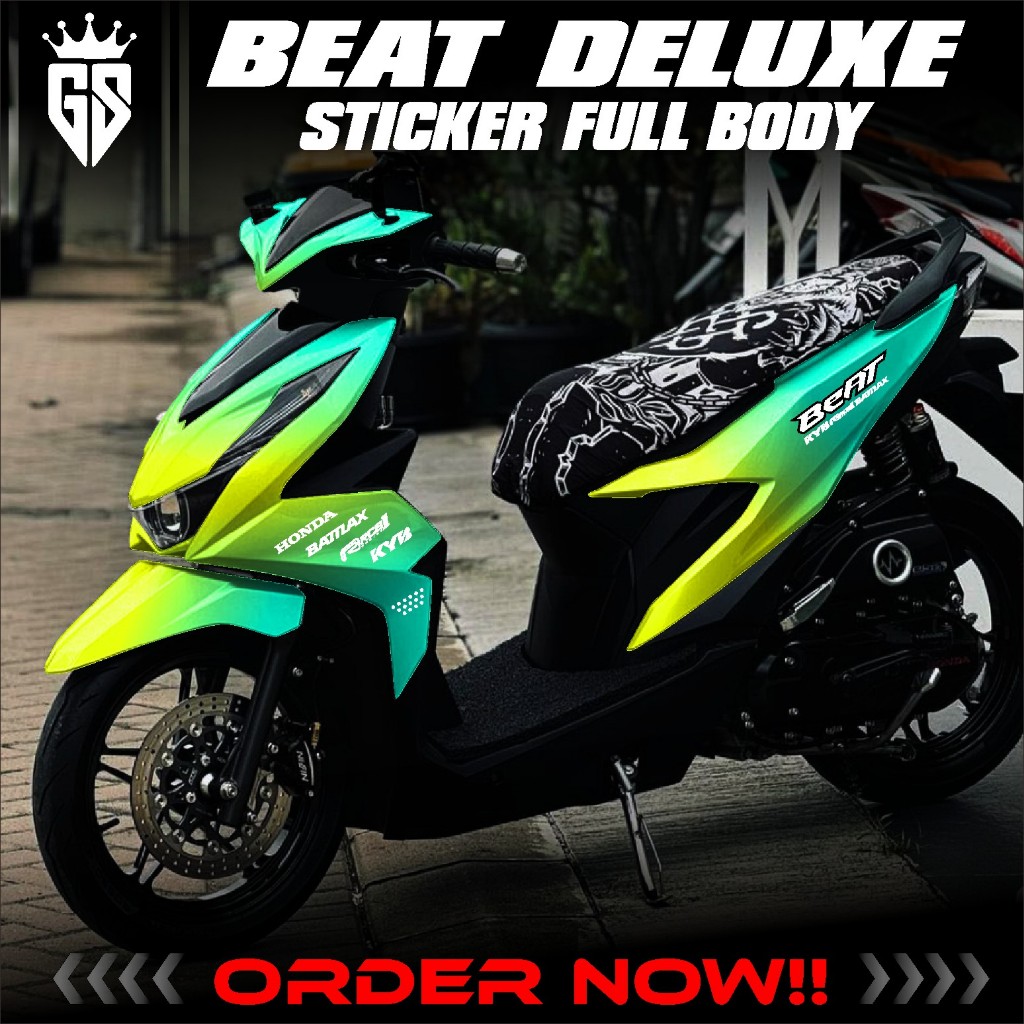 Jual (BISA COD) TERBARU Decal Sticker Beat DELUXE NEW 2020 2021 2022 ...