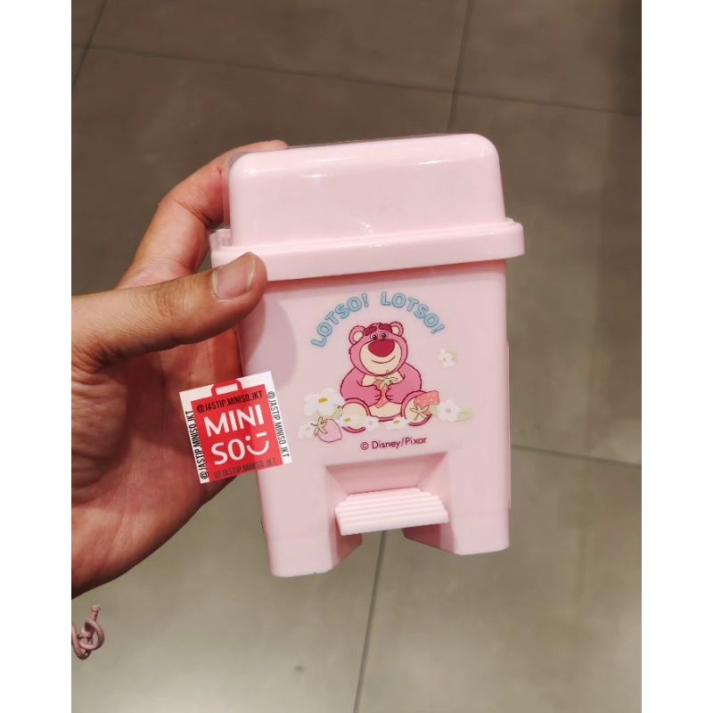 Jual Miniso Disney Desktop Trash Can Tong Sampah Desktop Lotso