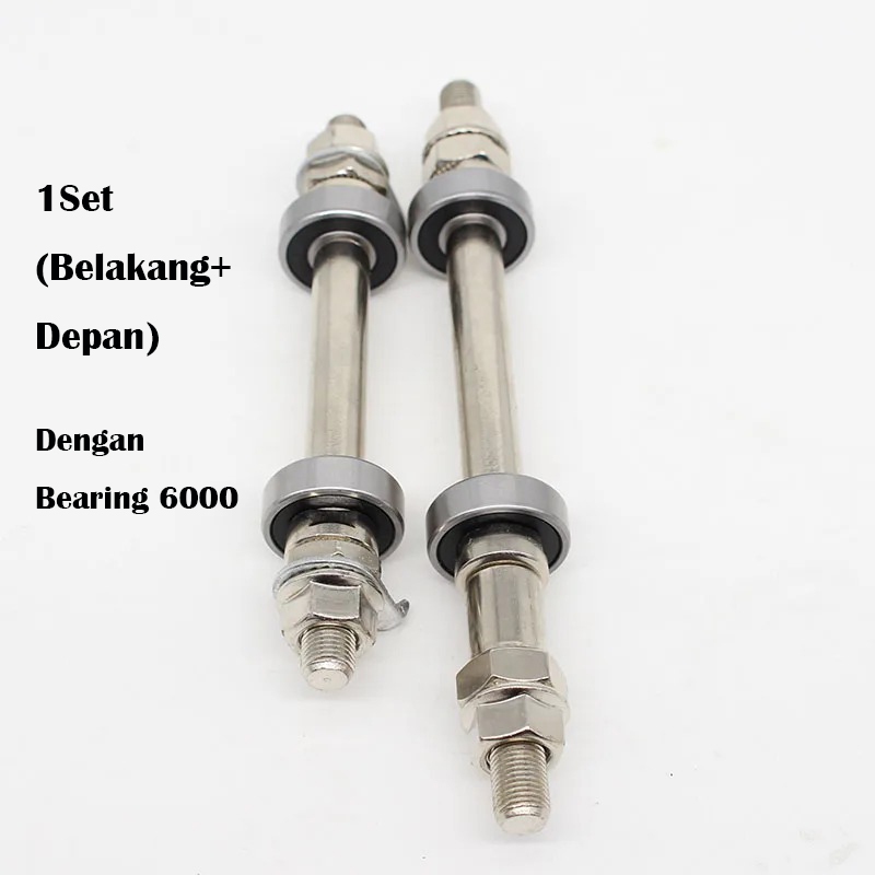 Jual Mi.more 1Set (Belakang+Depan) Batang Poros As Roda Sepeda, Alat ...