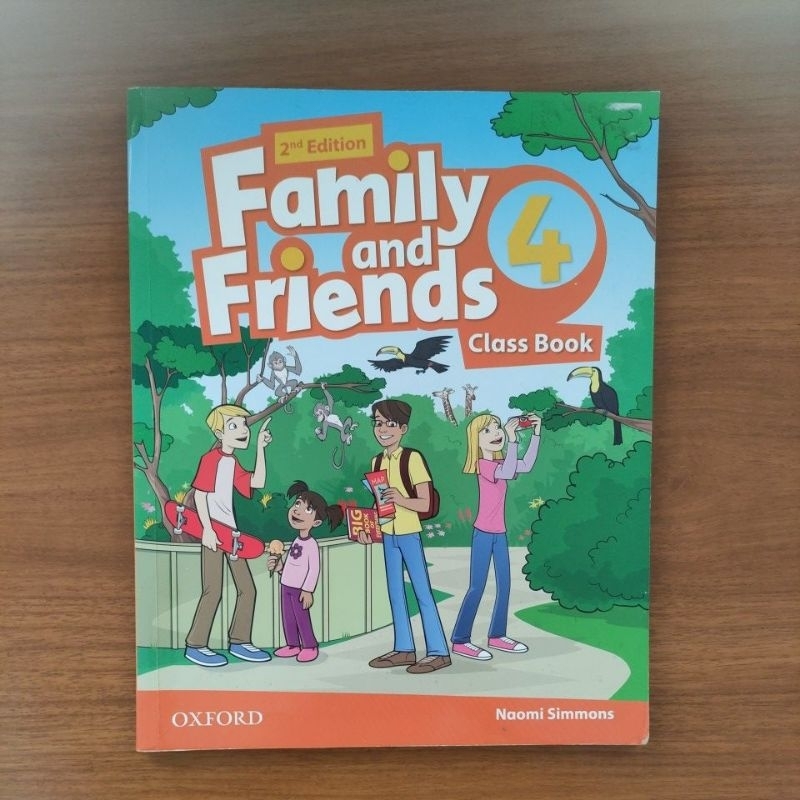 Jual Buku Family and Friends 4 Second Edition Classbook Bekas | Shopee ...