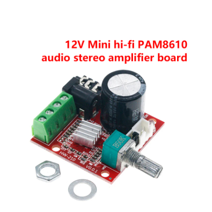 12v Mini Hi-Fi PAM8610 Scheda Di Amplificatore Stereo Audio: Classe D - Foto 11
