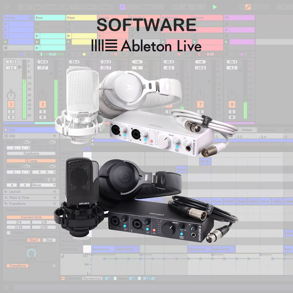 Jual ARTURIA MiniFuse Recording Pack | Recording Package | Alat Rekaman ...