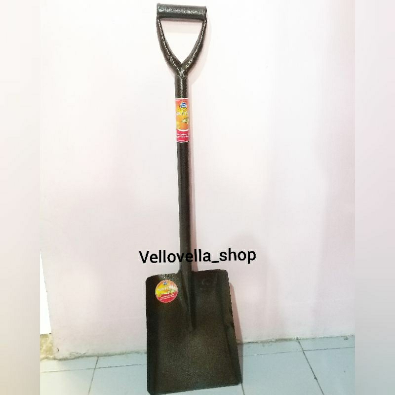 Jual Sekop pasir crocodille gagang Besi Datar / Sekop pasir gagang Besi ...