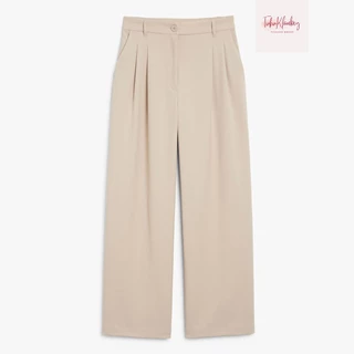 TUKUKLAMBIY Loose Pants Trousers Celana Wanita Formal Kulot Highwaist