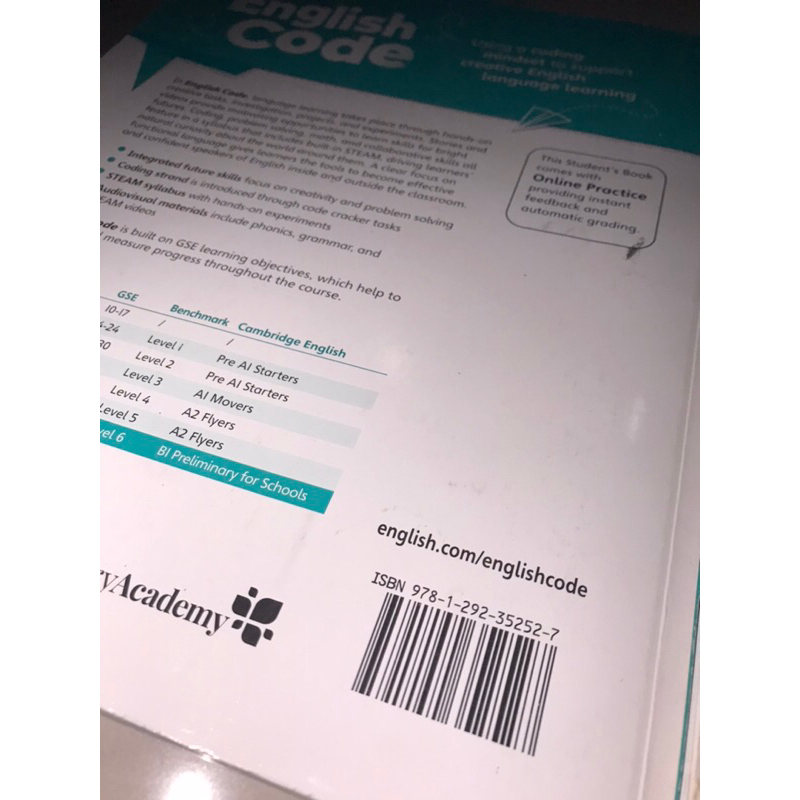 Jual ENGLISH CODE 6 Student Book and Workbook | Shopee Indonesia
