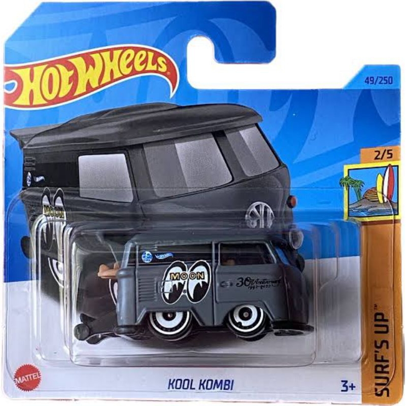 Jual Hot Wheels Kool Kombi Grey MoonEyes | Shopee Indonesia