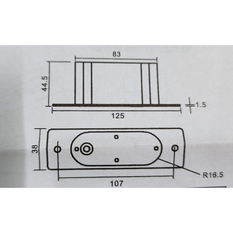 Jual Electrik Dropbolt Mini 2 Kabel Door Lock Tipe B / Electric Mortise ...