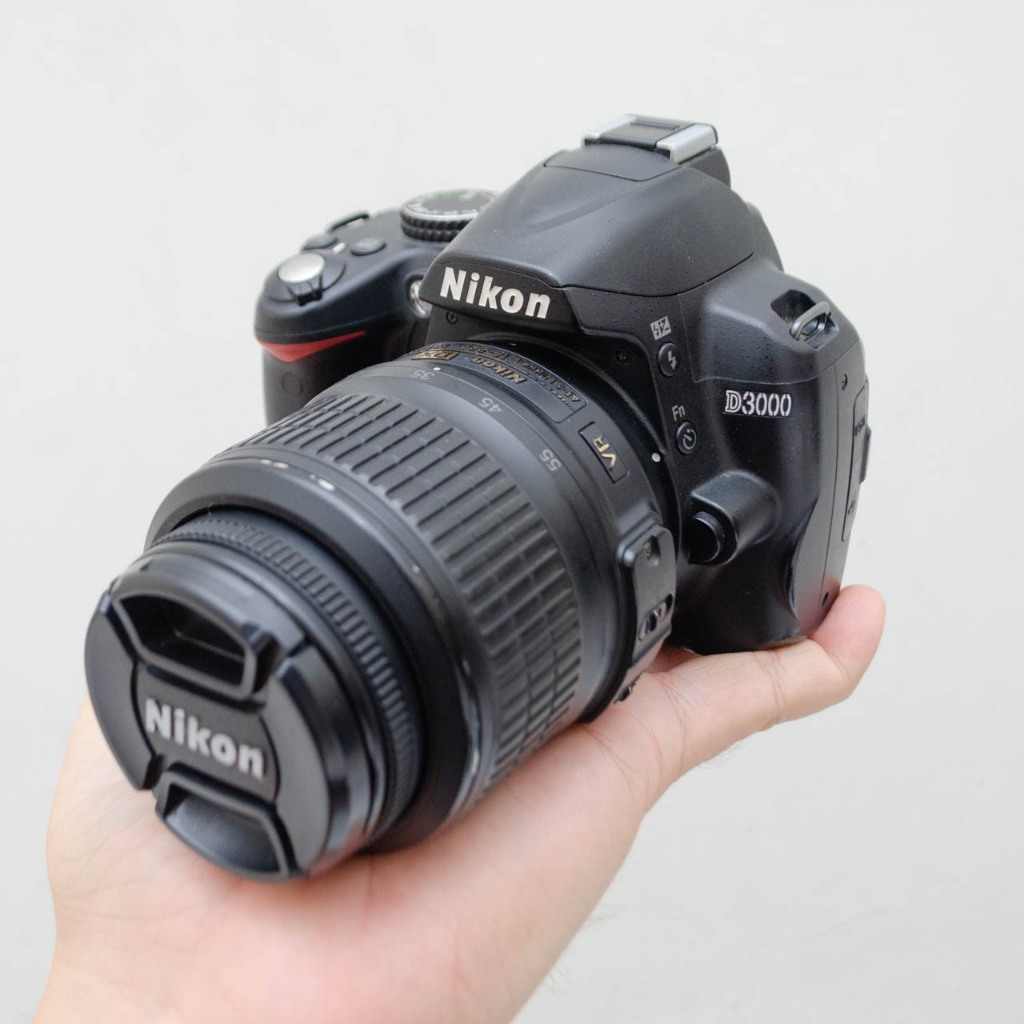 Jual Nikon D3000 kit AF-S 18-55mm VR | Shopee Indonesia