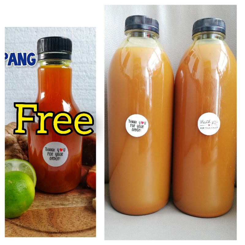 Jual PROMO JAMU 2 botol kunyit asam (free Rimpang 250ml) | Shopee Indonesia