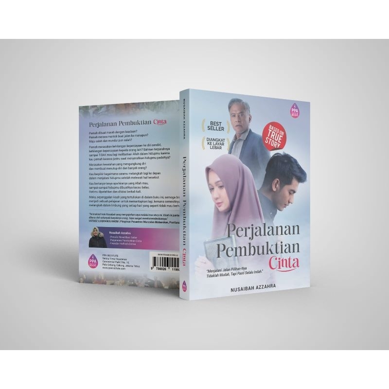 Jual Buku Novel Kisah Nyata-Perjalanan Pembuktian Cinta- Karya Nusaibah ...