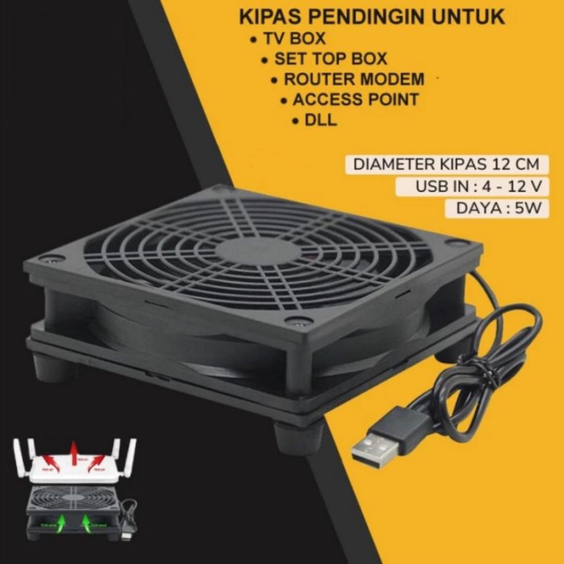 Jual COOLING FAN KIPAS PENDINGIN ROUTER, STB, MINI PC, DLL | Shopee ...