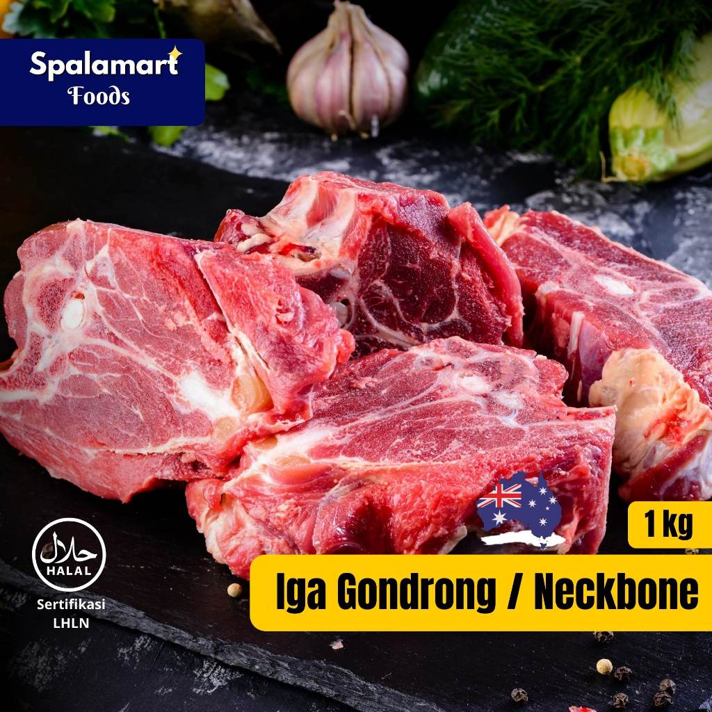 Jual Iga Sapi Neckbone Import tersertifikasi halal - Iga sapi untuk sop ...