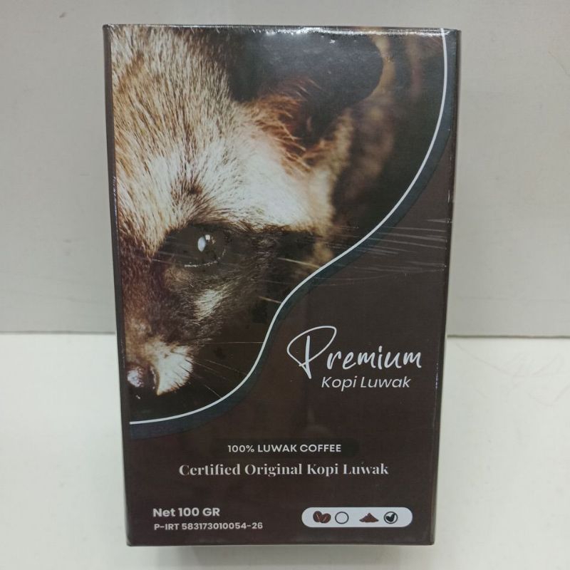 Jual Worcas Wild Kopi Luwak, kemasan box 100 gram. Kopi Luwak Liar ...