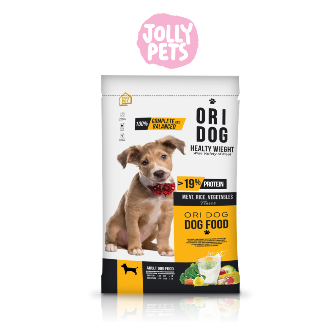 Jual Ori Dog Dry Food Meat Rice Vegetable 1 kg | Shopee Indonesia