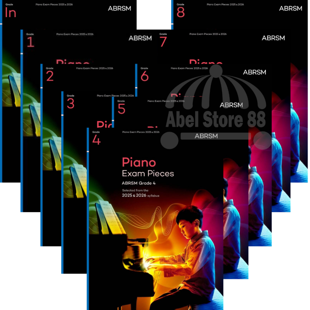 Jual Abrsm Piano Exam Piece 2025 2026 Grade Initial 1 2 3 4 5 6 7 8