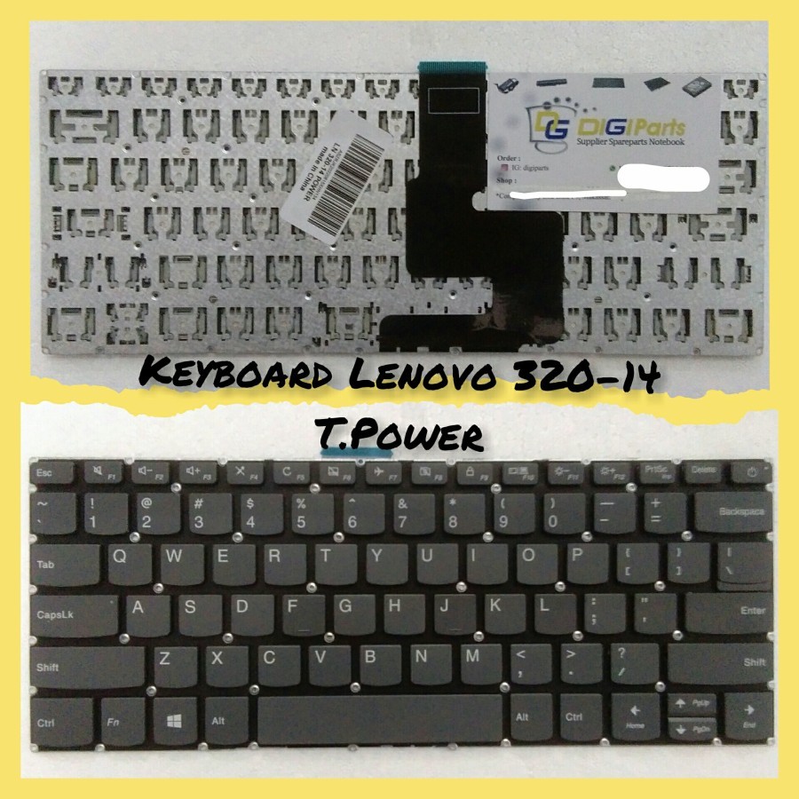 Jual Keyboard Lenovo Ideapad 320 14isk 320 14ikb 320s 14ikb 320 14ast 330 14ast 120s 14iap 330 3962